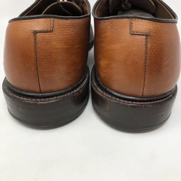 Allen Edmonds Leeds Cognac Leather Oxfords