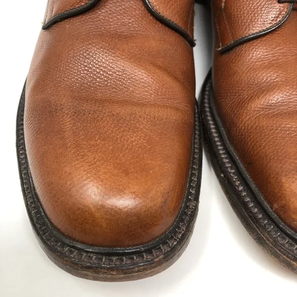 Allen Edmonds Leeds Cognac Leather Oxfords