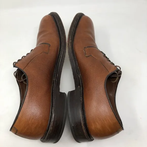 Allen Edmonds Leeds Cognac Leather Oxfords
