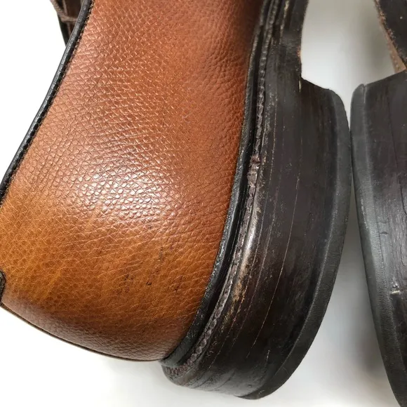 Allen Edmonds Leeds Cognac Leather Oxfords