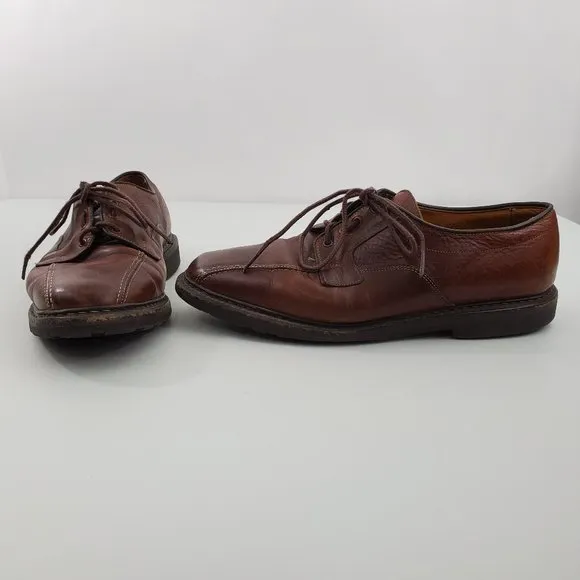 Allen Edmonds‎ Mapleton 9.5 D Brown Oxfords Work Ca
