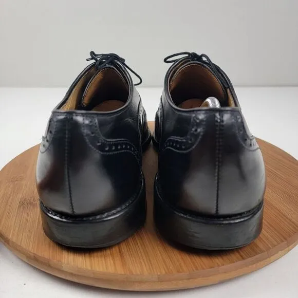 Allen Edmonds McClain Wingtip Black Leather Dress Shoes Oxfords Men’s Sz 11 3E
