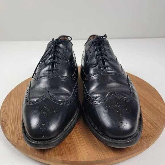 Allen Edmonds McClain Wingtip Black Leather Dress Shoes Oxfords Men’s Sz 11 3E