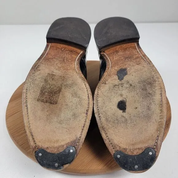 Allen Edmonds McClain Wingtip Black Leather Dress Shoes Oxfords Men’s Sz 11 3E
