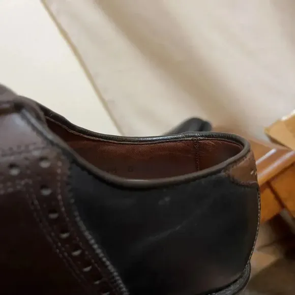 Allen Edmonds Mens Links Straits Saddle Loafer Oxford Golf Shoe Size 11.5 B 8711