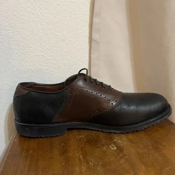Allen Edmonds Mens Links Straits Saddle Loafer Oxford Golf Shoe Size 11.5 B 8711