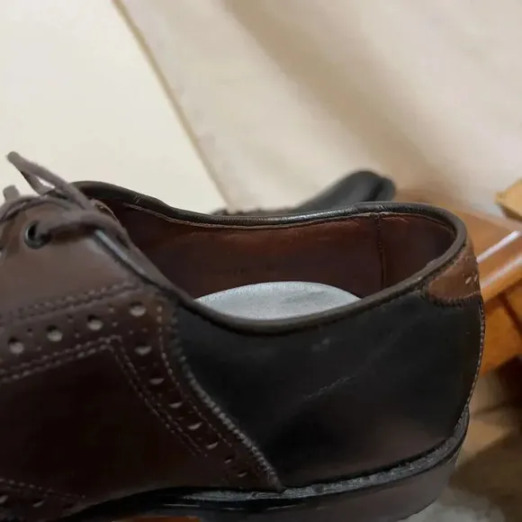 Allen Edmonds Mens Links Straits Saddle Loafer Oxford Golf Shoe Size 11.5 B 8711