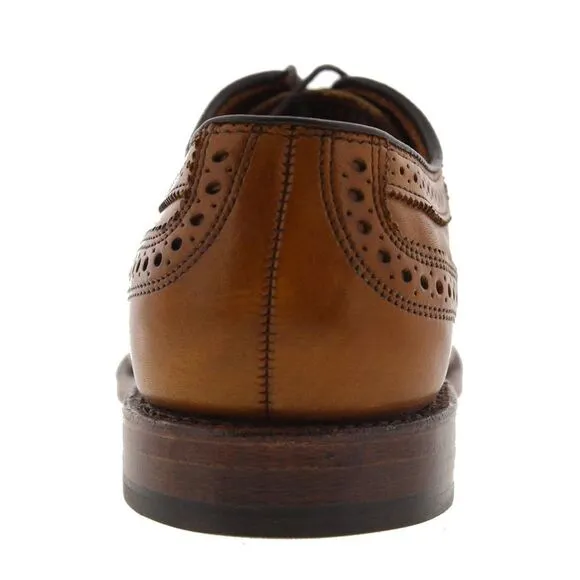 Allen Edmonds Mens Strand Brown Leather Brogue Lace Up Oxfords Shoes Used