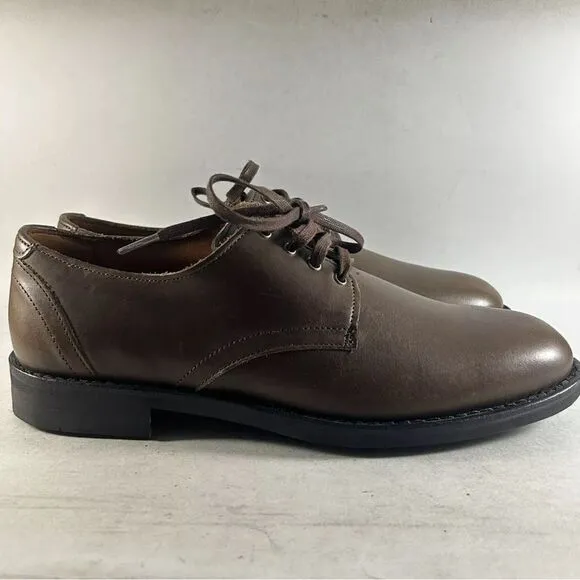 Allen Edmonds Port Washington Feather Welt Men’s Leather Oxfords Brown Size 9 D