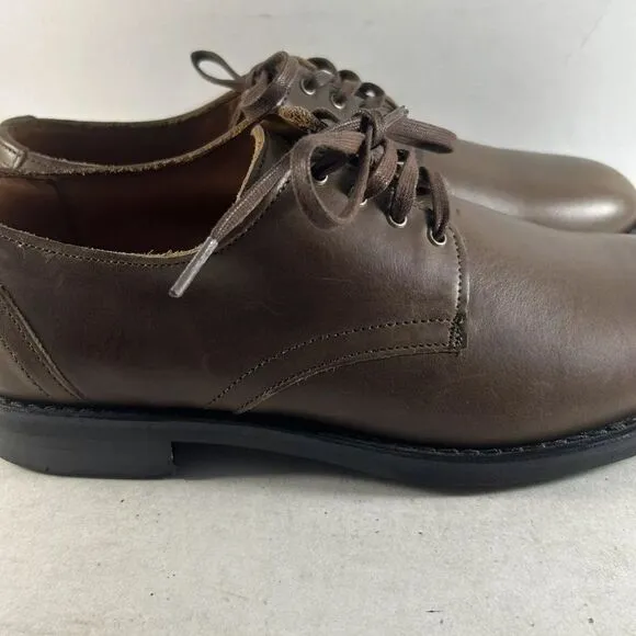 Allen Edmonds Port Washington Feather Welt Men’s Leather Oxfords Brown Size 9 D