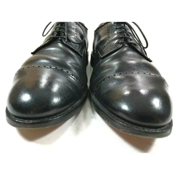 Allen Edmonds THE CITY Leather Cap Toe Lace Up 12