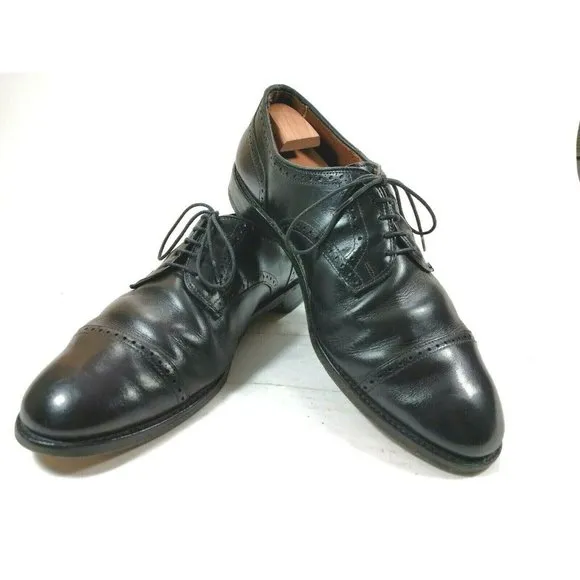 Allen Edmonds THE CITY Leather Cap Toe Lace Up 12