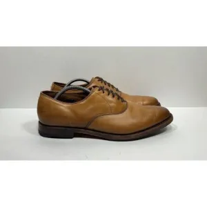 Allen Edmonds Carlyle Walnut Plain Toe Leather Oxfords 8832 Men's Size 11.5 D