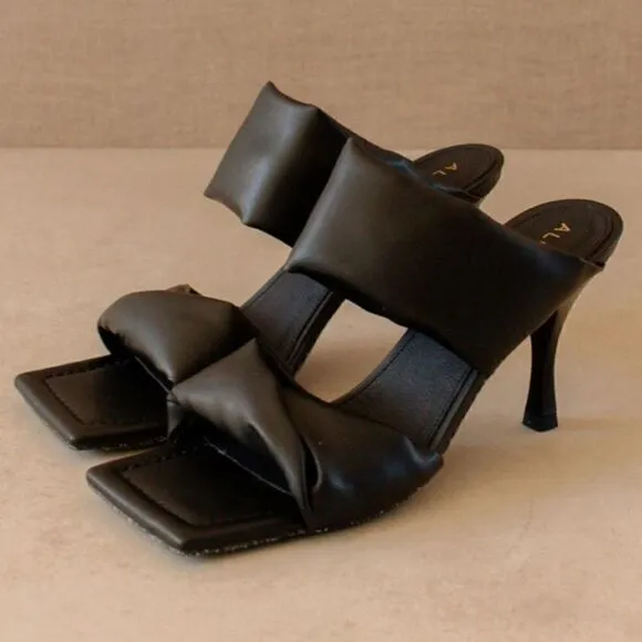 Alohas Twist strap heels Black Size 36