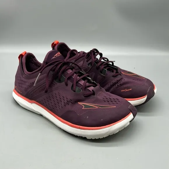 Altra Kayenta Women’s Running Shoes Size 8 Purple Red Lightweight Minimalist