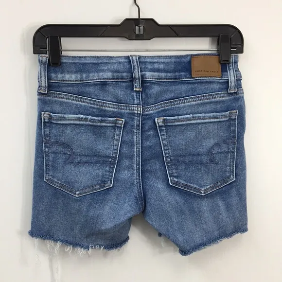 American Eagle Outfitters Women's Jean Shorts Bundle of 3 Size 2 EXCELLENT