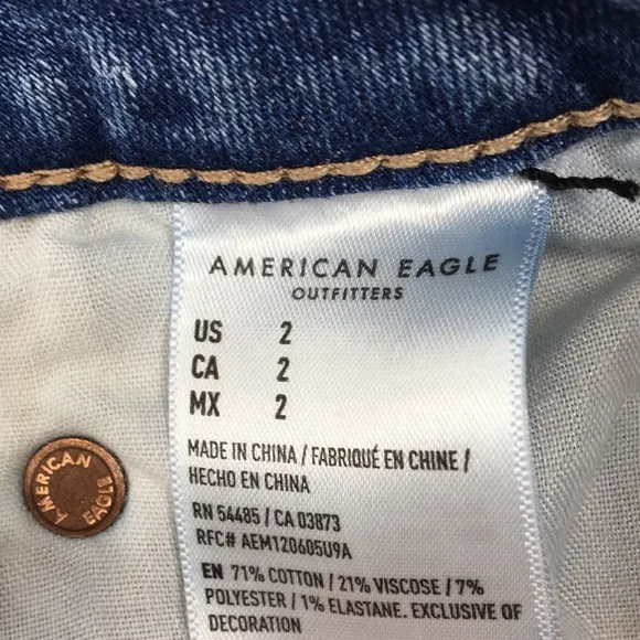 American Eagle Outfitters Women's Jean Shorts Bundle of 3 Size 2 EXCELLENT