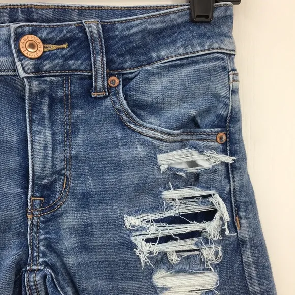 American Eagle Outfitters Women's Jean Shorts Bundle of 3 Size 2 EXCELLENT