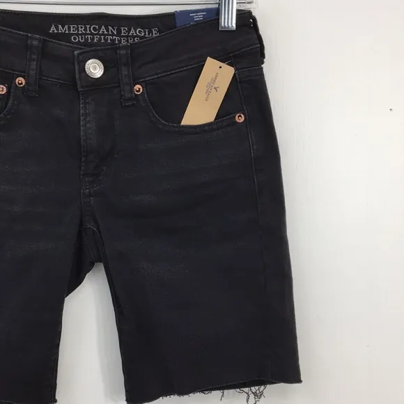 American Eagle Outfitters Women's Shorts Pink and Black Bundle of 2 Size 2