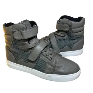 ANDROID HOMME Mens Propulsion High Top Ultra Lightweight Gray Sneaker