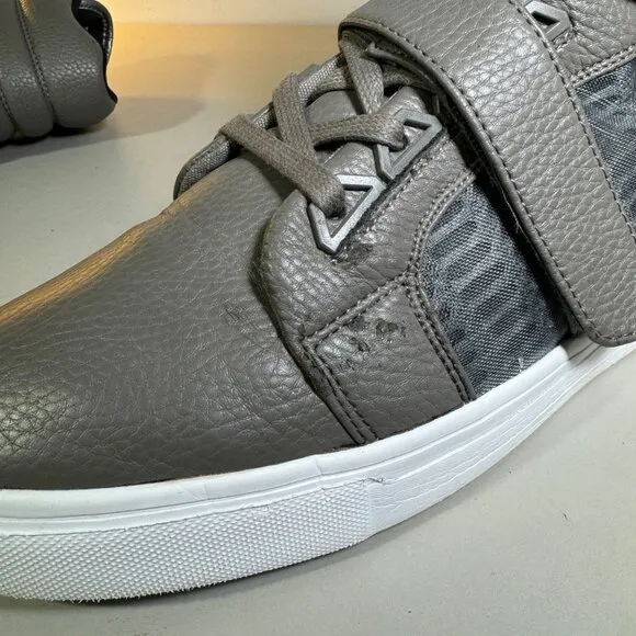 ANDROID HOMME Mens Propulsion High Top Ultra Lightweight Gray Sneaker