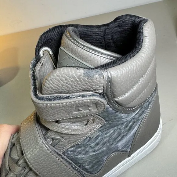 ANDROID HOMME Mens Propulsion High Top Ultra Lightweight Gray Sneaker