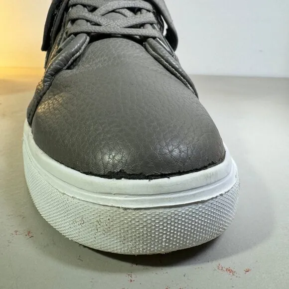 ANDROID HOMME Mens Propulsion High Top Ultra Lightweight Gray Sneaker