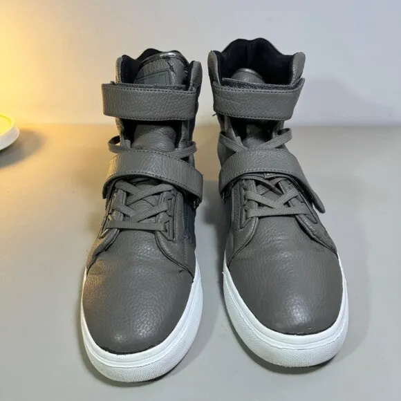 ANDROID HOMME Mens Propulsion High Top Ultra Lightweight Gray Sneaker