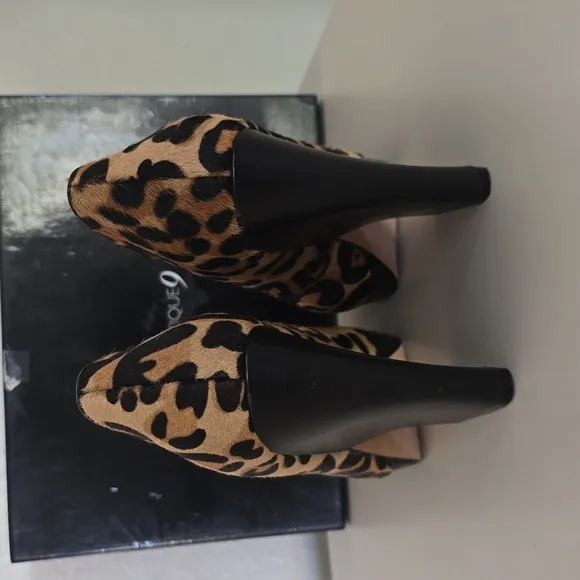 Animal Print block heels