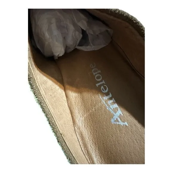 Antelope Womens GillySuede Slip On Mules -38 Medium NWT very comfortable!