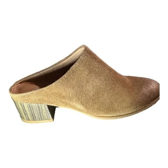Antelope Womens GillySuede Slip On Mules -38 Medium NWT very comfortable!