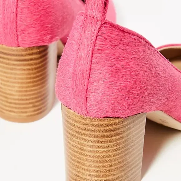 Anthropologie Yvonne Block Heels Size 8
