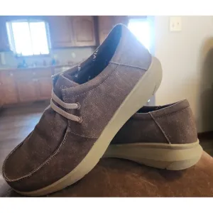 Ariat Men’s Hilo Stretch Brown Canvas size 11.5D