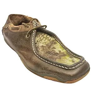 Ariat Rock Springs Wicker Full Grain Leather  Moccasin Brown Shoes Men’s 13 D