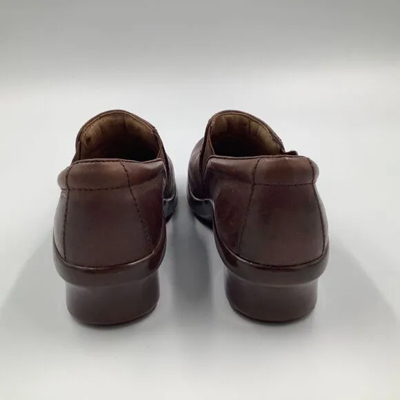 Ariat Shoes Clogs‎ US 7.5 B Brown Leather Casual Work Heels Womans