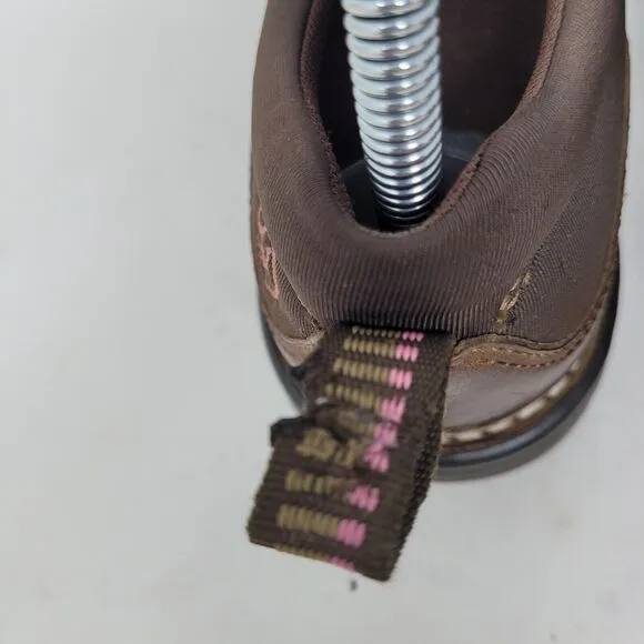 Ariat Traverse Slip-On Shoes Brown Leather Women's Sz 6.5B Work 10020171 Romeos
