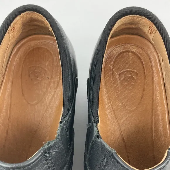 Ariat Women’s Leather Steel Toe Safety Slip On Clogs sz 6