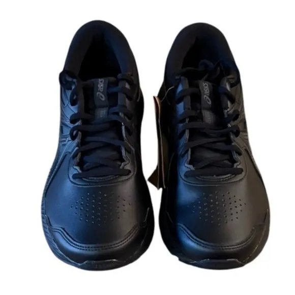 Asics Gel Contend Sl Mens Black Walking Shoes Size 8.5 Sneakers