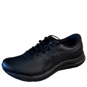 Asics Gel Contend Sl Mens Black Walking Shoes Size 8.5 Sneakers