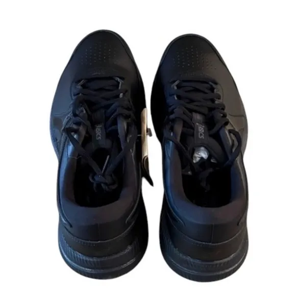 Asics Gel Contend Sl Mens Black Walking Shoes Size 8.5 Sneakers