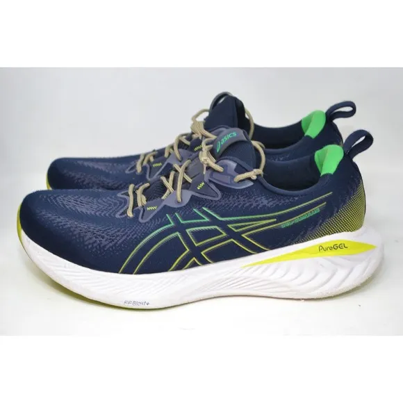 Asics Gel-Cumulus 25 Mens Size 12.5 Blue White Athletic Running Shoes 1011B621