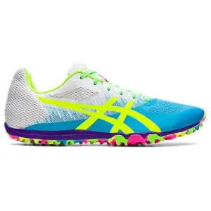 Asics HYPER XC 2 Track &amp; Field Shoes Digital Aqua/Safety Yellow Size 10.5