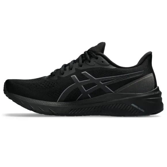 ASICS MEN'S GT-1000 12 RUNNING SHOES, 10, BLACK/CARRIER GREY