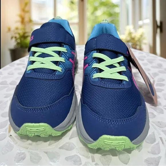 ASICS Pre Venture 9 PS Kids Supportive Sneakers Shoes Size 2 EU 33.5