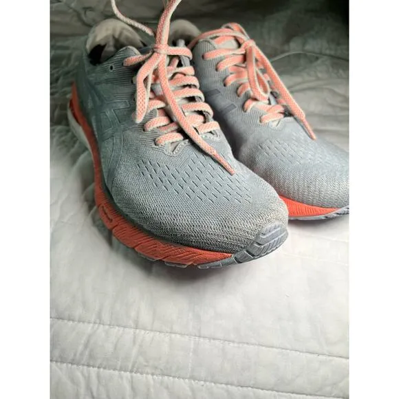 ASICS women’s GT-2000 10 Running Shoes, Trainers, Gray/Pink, Athletic Trainers