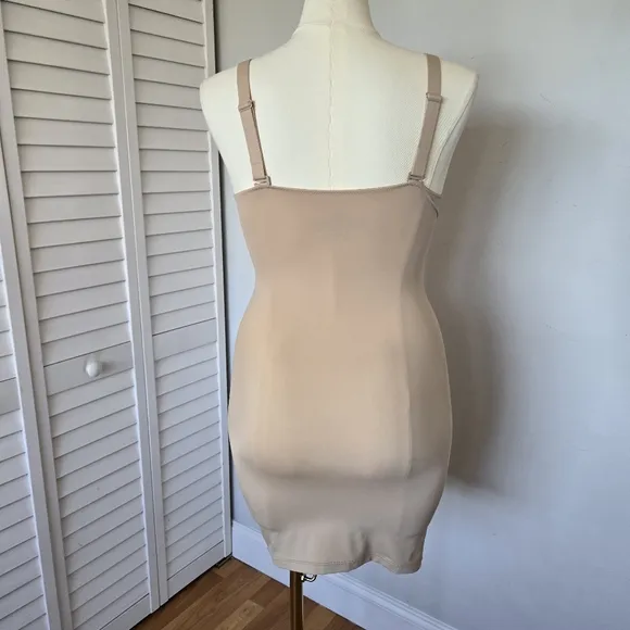 Assets Red Hot Label By SPANX Nude Slipon Cami Shapewear Dress Women's 1X
