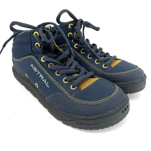 Astral Unisex NEW Rassler 2.0 Blue Fabric Water River Shoes Lace Up (W: 9; M:8)