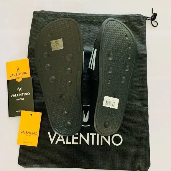 Authentic Valentino by Mario ValentinoIrene Logo Leather Slides
