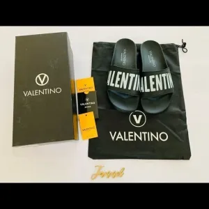 Authentic Valentino by Mario ValentinoIrene Logo Leather Slides