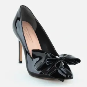 AVEC LES FILLES Charlotte Bow Patent Pumps Size 7